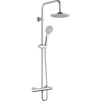 Bateria termostatyczna prysznicowa z deszczownicą INVENA ESLA AU-94-D01-C chrom