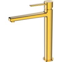 Bateria umywalkowa wysoka INVENA GLAMOUR BU-02-W09-V złoty