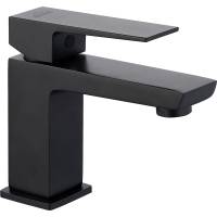 Bateria umywalkowa INVENA PAROS BU-09-004-A czarny mat