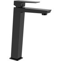 Bateria umywalkowa wysoka INVENA PAROS BU-09-W04-A czarny mat