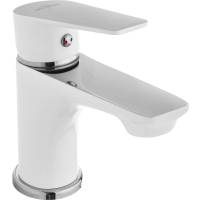 Bateria umywalkowa INVENA DOKOS BU-19-002-V biały + chrom