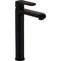 Bateria umywalkowa wysoka INVENA SIROS BU-90-W04-A czarny mat