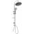 Zestaw natryskowy z deszczownicą INVENA SOCHO AU-59-001-C chrom Zestaw natryskowy z deszczownicą INVENA SOCHO AU-59-001-C chrom