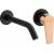 Bateria umywalkowa podtynkowa INVENA MIDNIGHT BP-35-U14-V czarny mat + gold rose (miedź)