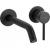 Bateria umywalkowa podtynkowa INVENA DAFNI BP-88-U04-A czarny mat