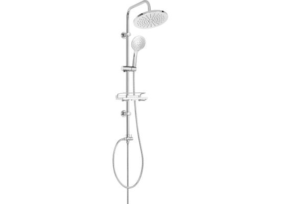 Zestaw natryskowy z deszczownicą INVENA CORSO AU-23-001-C chrom