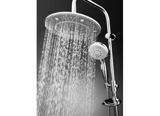 Zestaw natryskowy z deszczownicą INVENA SOCHO AU-59-001-C chrom