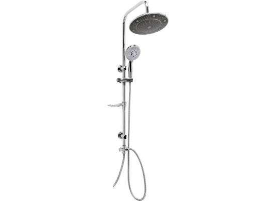 Zestaw natryskowy z deszczownicą INVENA SOCHO AU-59-001-C chrom