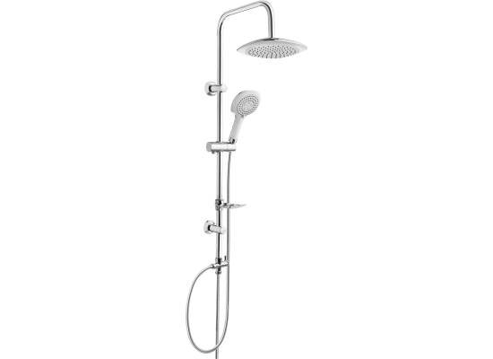 Zestaw natryskowy z deszczownicą INVENA ELEA AU-82-001-M chrom