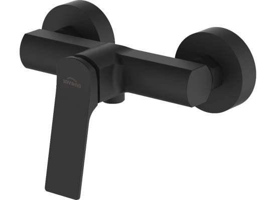 Bateria prysznicowa INVENA NERI BN-01-004-L czarny mat