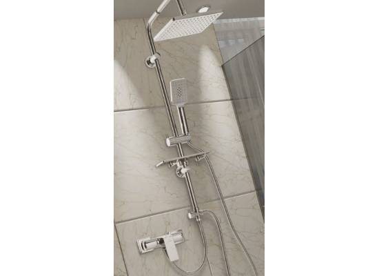 Bateria prysznicowa INVENA NYKS BN-28-001-S chrom