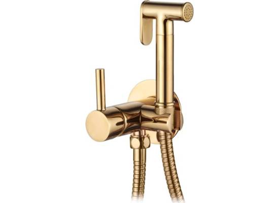 Bateria bidetowa podtynkowa INVENA GLAMOUR BP-00-B09-L złoty
