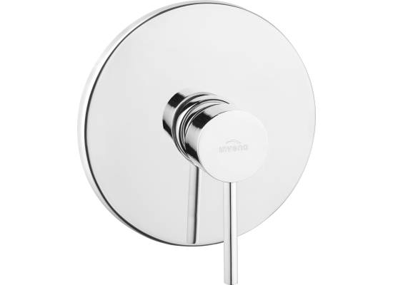 Bateria podtynkowa bez przełącznika INVENA DAFNI BP-88-001-A chrom (1-funkcyjna)