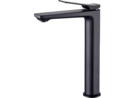 Bateria umywalkowa wysoka INVENA NERI BU-01-W04-L czarny mat