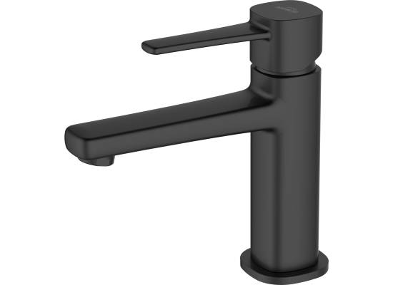 Bateria umywalkowa INVENA GLAMOUR BU-02-004-V czarny mat