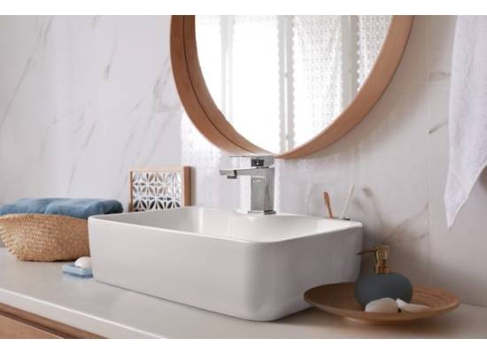 Bateria umywalkowa INVENA PAROS BU-09-001-A chrom