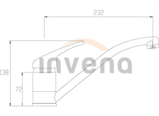 Bateria INVENA PEREA BZ-05-001-Q chrom
