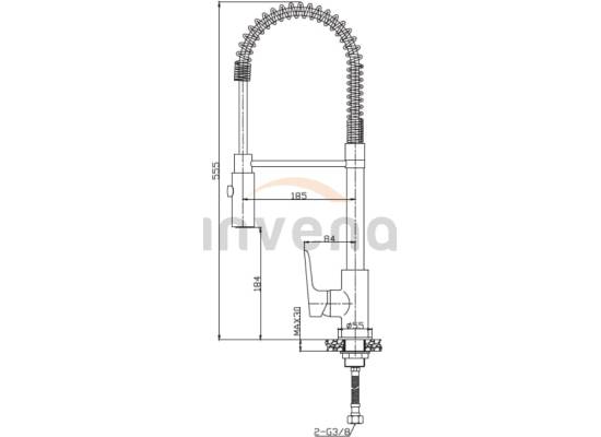 Bateria INVENA DOKOS BZ-19-S01-V chrom