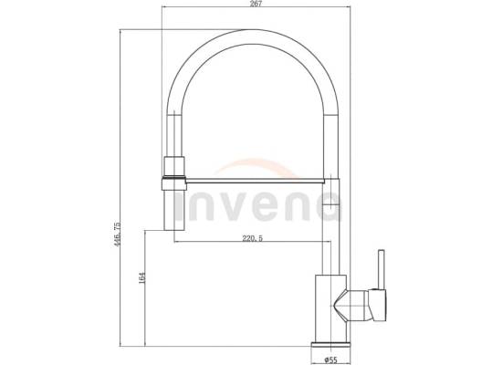 Bateria INVENA KAMELEON BZ-29-L05-C szary + chrom
