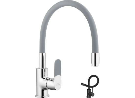 Bateria INVENA JOGA BZ-32-L05-C szary + chrom