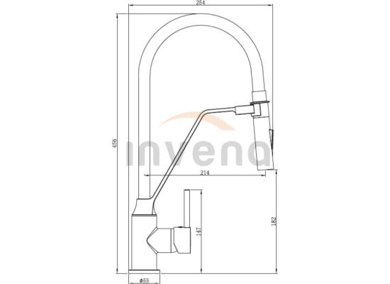 Bateria INVENA TERRA BZ-54-L04-D czarny mat + chrom