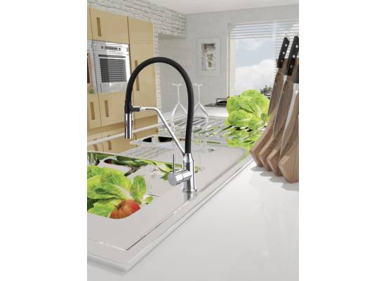 Bateria INVENA TERRA BZ-54-L04-D czarny mat + chrom