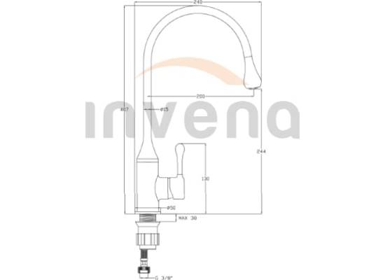 Bateria INVENA PINGO BZ-55-L09-L złoty