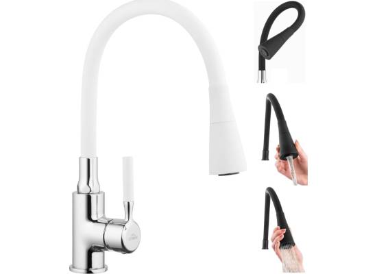 Bateria INVENA POGO BZ-80-L02-L biały + chrom