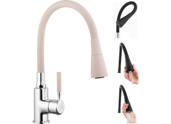 Bateria INVENA POGO BZ-80-L03-L beżowy + chrom