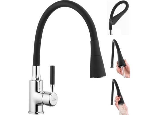 Bateria INVENA POGO BZ-80-L04-L czarny mat + chrom