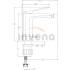 Bateria bidetowa INVENA NERI BB-01-004-L czarny mat