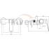 Bateria prysznicowa INVENA NERI BN-01-001-L chrom