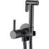 Bateria bidetowa podtynkowa INVENA GLAMOUR BP-00-B04-L czarny mat