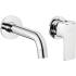 Bateria umywalkowa podtynkowa INVENA NYKS BP-28-U01-A chrom