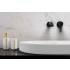Bateria umywalkowa podtynkowa INVENA DAFNI BP-88-U04-A czarny mat