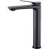 Bateria umywalkowa wysoka INVENA NERI BU-01-W04-L czarny mat