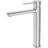 Bateria umywalkowa wysoka INVENA GLAMOUR BU-02-W01-V chrom