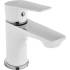 Bateria umywalkowa INVENA DOKOS BU-19-002-V biały + chrom