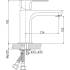 Bateria umywalkowa INVENA NYKS BU-28-001-S chrom