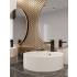 Bateria umywalkowa INVENA MIDNIGHT BU-35-014-V czarny mat + gold rose (miedź)