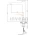 Bateria umywalkowa wysoka INVENA MIDNIGHT BU-35-W14-V czarny mat + gold rose (miedź)
