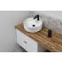Bateria umywalkowa INVENA SIROS BU-90-004-A czarny mat