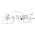 Bateria wannowa INVENA NERI BW-01-001-L chrom