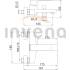 Bateria wannowa INVENA PAROS BW-09-004-A czarny mat