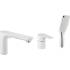 Bateria wannowa 3-otworowa INVENA DOKOS BW-19-S02-V biały + chrom