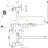 Bateria wannowa INVENA ROMA BW-24-00S-L chrom