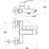 Bateria wannowa INVENA MALTA BW-27-001-A chrom