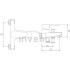 Bateria wannowa INVENA VERSO BW-82-001-C chrom