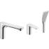 Bateria wannowa 3-otworowa INVENA SIROS BW-90-S01-A chrom