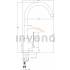 Bateria INVENA NERI BZ-01-004-L czarny mat